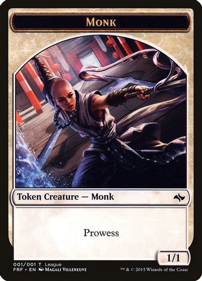 Monk Token card art