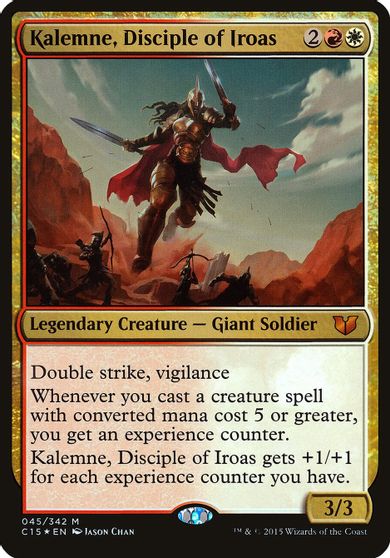 Kalemne, Disciple of Iroas (Commander 2015) card art