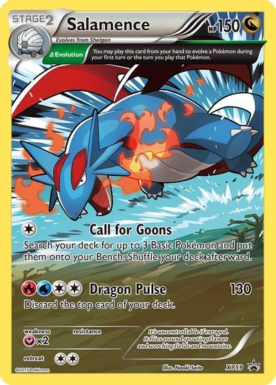 Salamence - XY59 card art