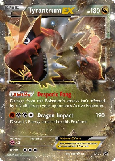 Tyrantrum EX card art