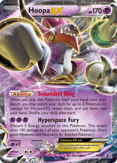 Hoopa EX card art