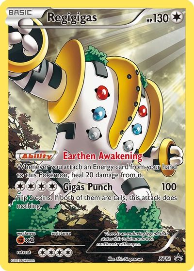 Regigigas (Full Art Promo) card art