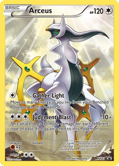 Arceus - XY83 card art