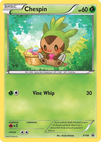 Chespin (Collector Chest) card art