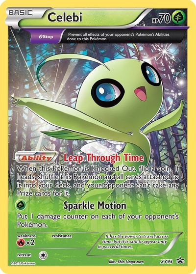 Celebi - XY93 card art