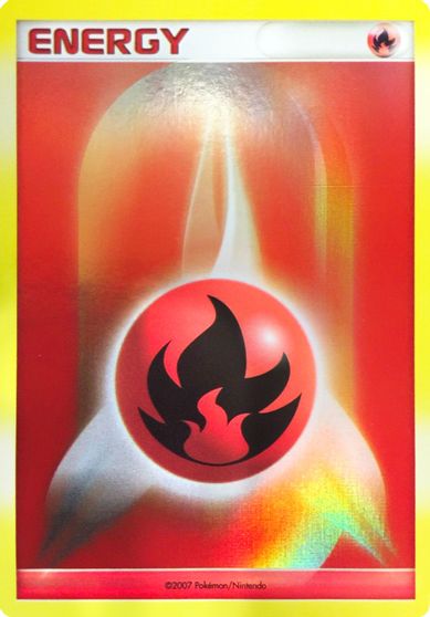Fire Energy (2007-2008 League Promo) card art
