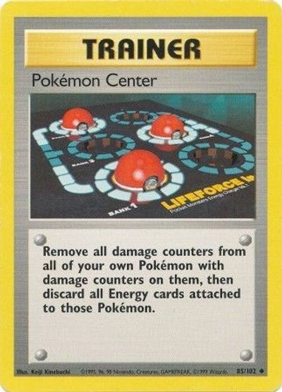 Pokemon Center card art