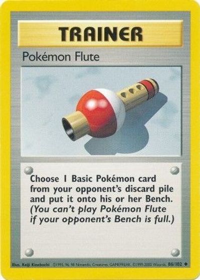 Pokemon Flute card art