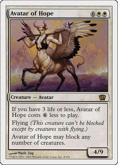 Avatar of Hope card art