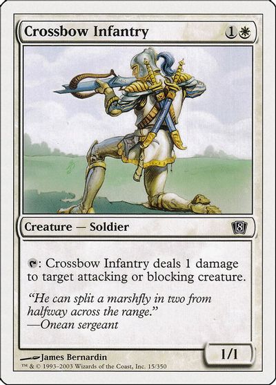 Crossbow Infantry card art