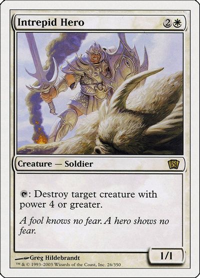 Intrepid Hero card art