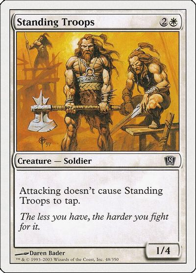 Standing Troops card art