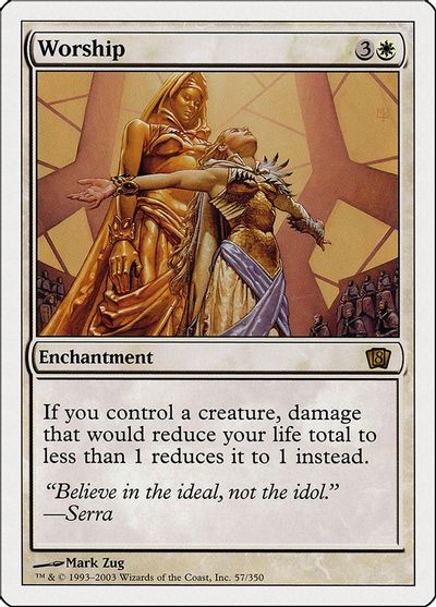 Worship card art
