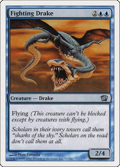 Fighting Drake card art