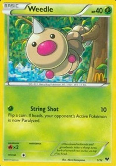 Weedle - 1/12 card art