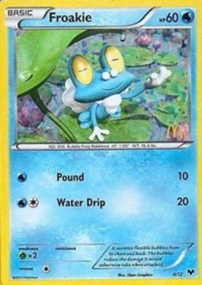 Froakie - 4/12 card art