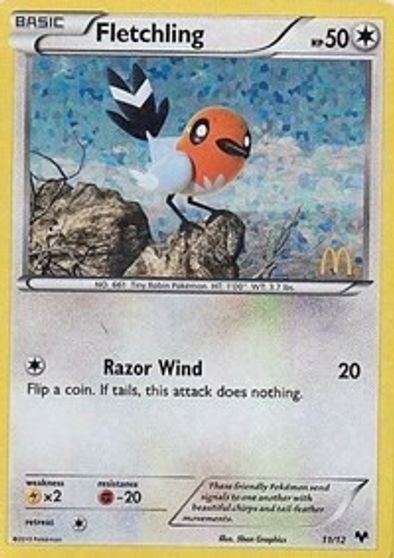 Fletchling - 11/12 card art