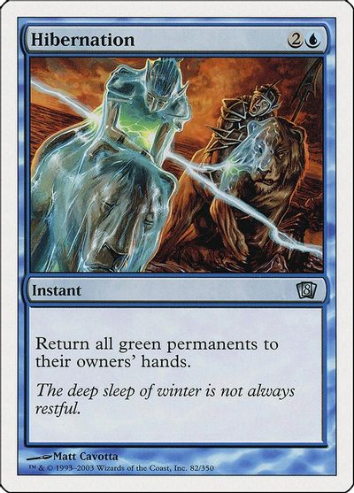 Hibernation card art