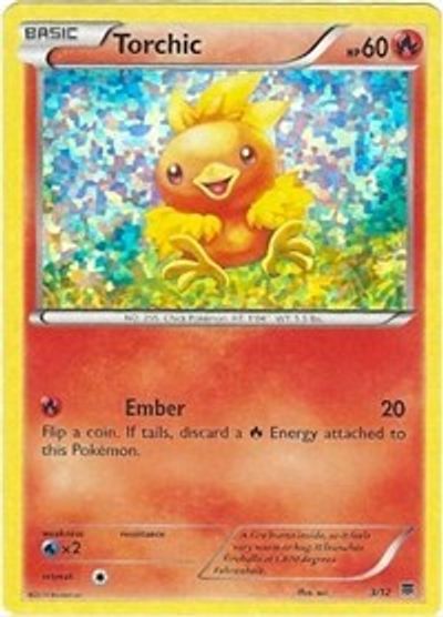 Torchic - 3/12 card art