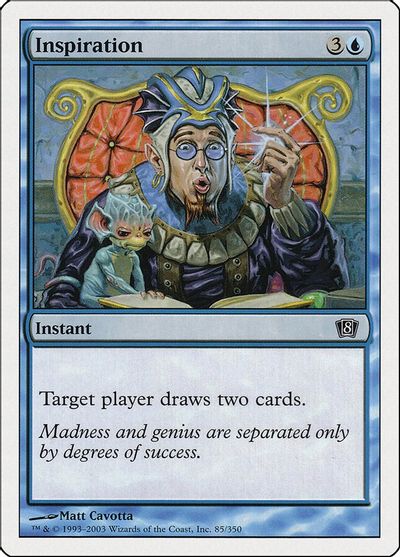 Inspiration card art