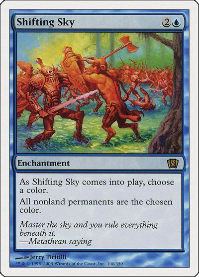 Shifting Sky card art