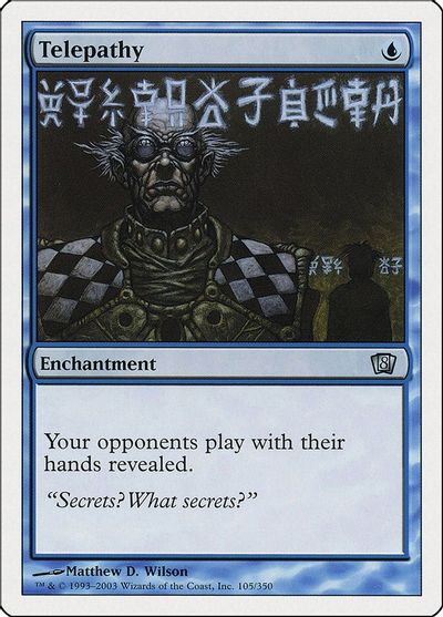 Telepathy card art