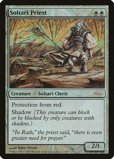 Soltari Priest (Scholarship Series) card art