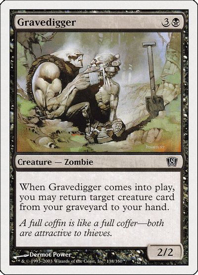 Gravedigger card art