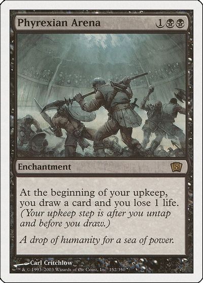Phyrexian Arena card art