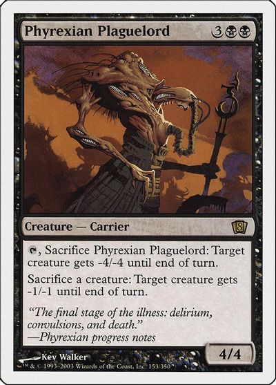 Phyrexian Plaguelord card art
