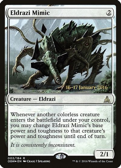 Eldrazi Mimic card art