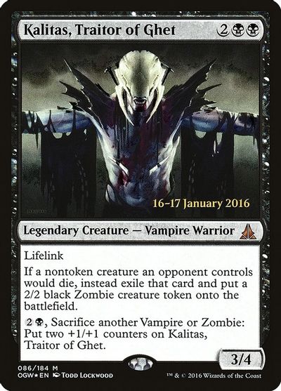Kalitas, Traitor of Ghet card art