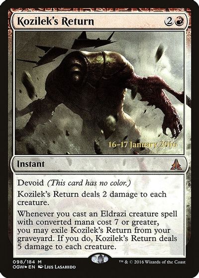 Kozilek's Return card art