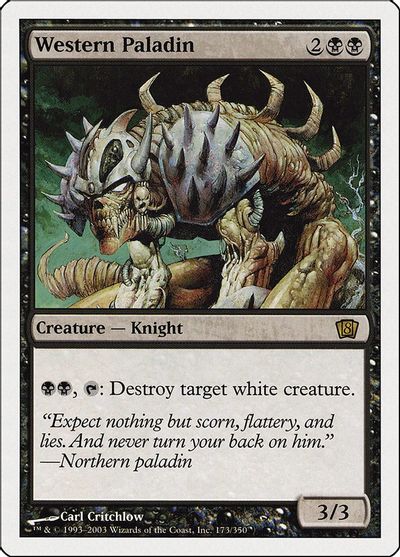 Western Paladin card art
