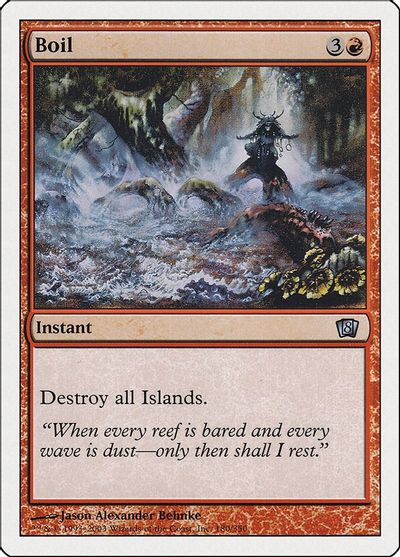 Boil card art