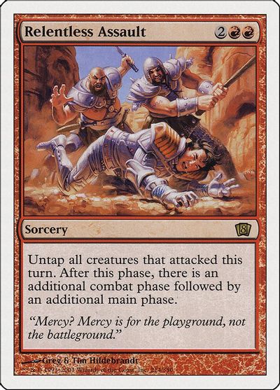 Relentless Assault card art