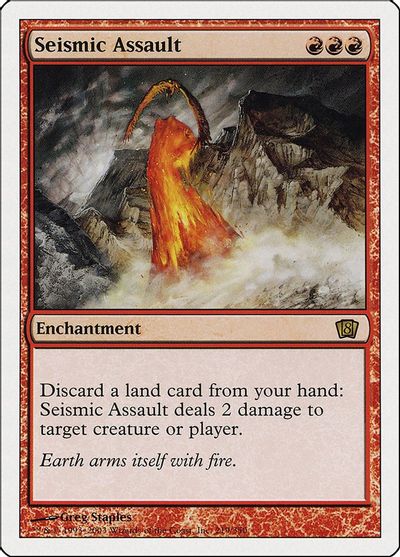 Seismic Assault card art