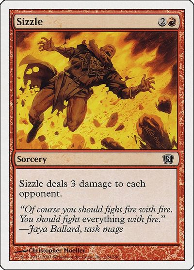 Sizzle card art