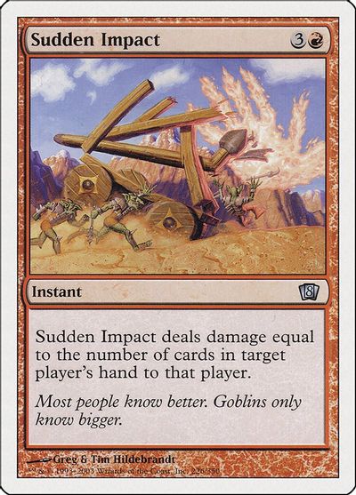 Sudden Impact card art