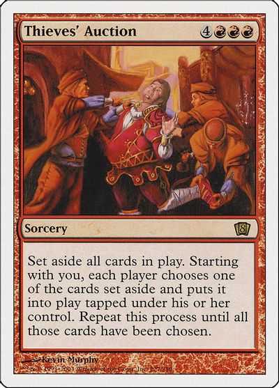 Thieves' Auction card art
