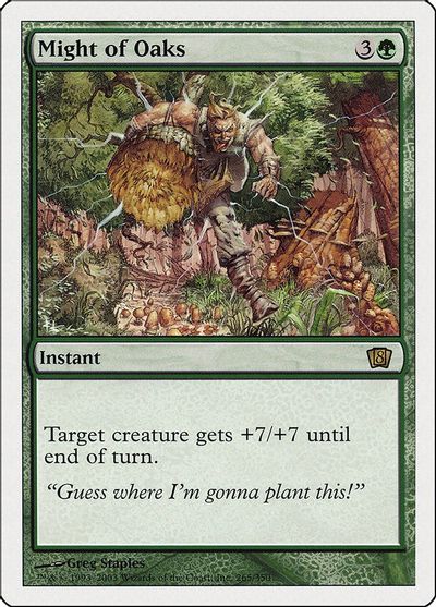 Might of Oaks card art