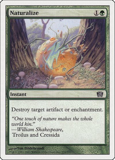 Naturalize card art
