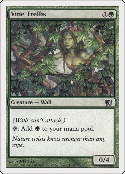 Vine Trellis card art