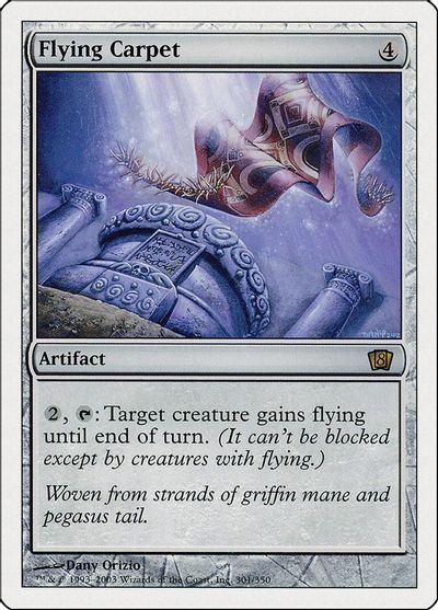 Flying Carpet card art