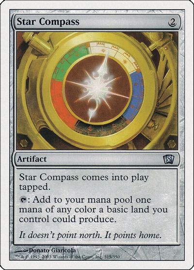 Star Compass card art