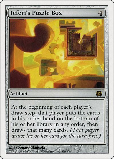 Teferi's Puzzle Box card art