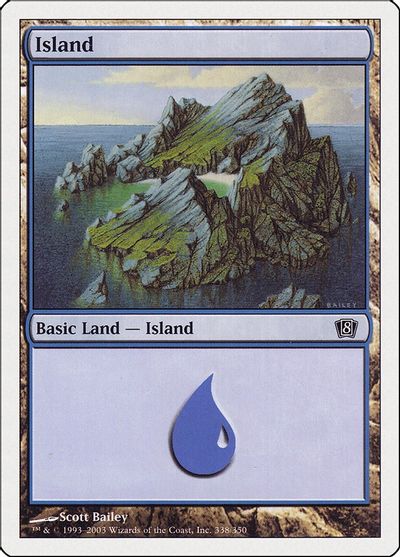 Island (338) card art