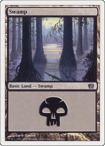 Swamp (342) card art