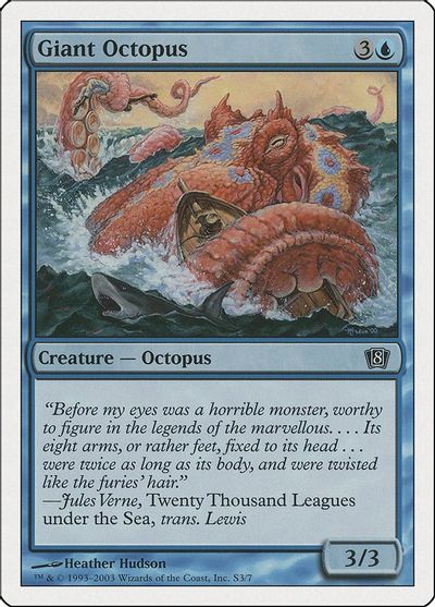 Giant Octopus card art