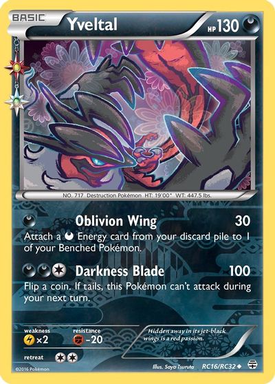 Yveltal card art